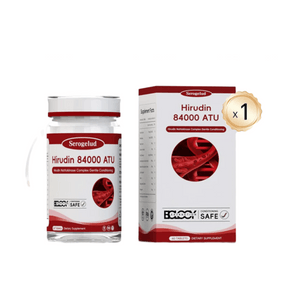 Serogelud Patent Hirudin, Reishi, And Nattokinase 60 Capsules