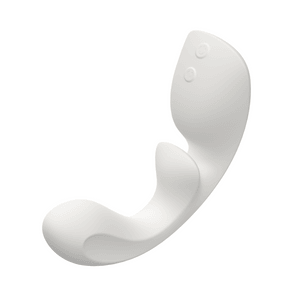 【OSUGA™ 大人のキャンディ】FLOW 3点振動マッサージャー Gスポット/Cスポット/Uスポット トリプル刺激 - ホワイト