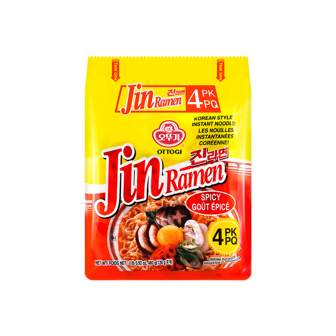 Jin Ramen Spicy 4 packs