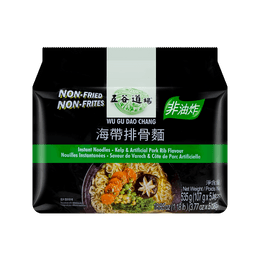 インスタントラーメン 昆布＆人工豚バラ肉味 107g*5袋