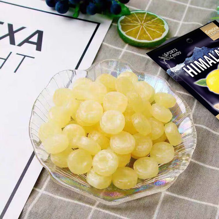 【中国直邮】 马来西亚 大马碧富 姜汁柠檬味润喉糖【山姆同款]】清凉薄荷糖180g/盒马来西亚进口 3