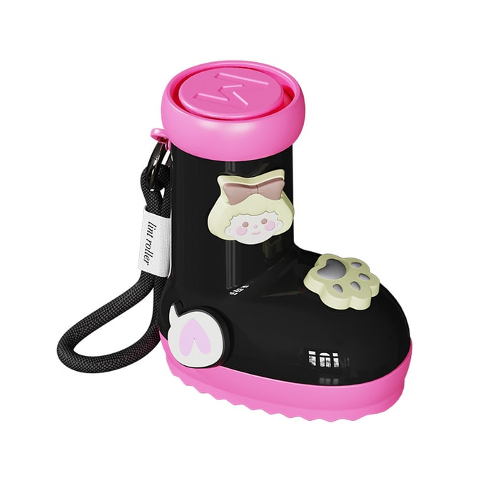 Portable Roller Sticker Black 1PC