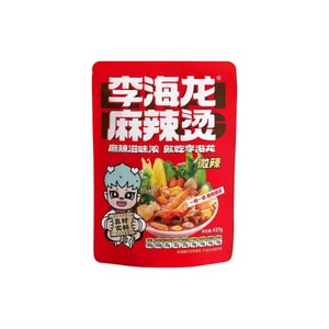 【中国直邮】 李海龙 东北麻辣烫 网红爆款黏糊麻辣烫待煮速食包方便面泡面食品 437g
