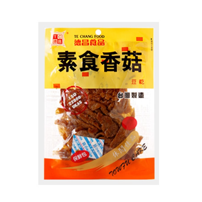 台湾德昌食品 素食香菇豆干 115g