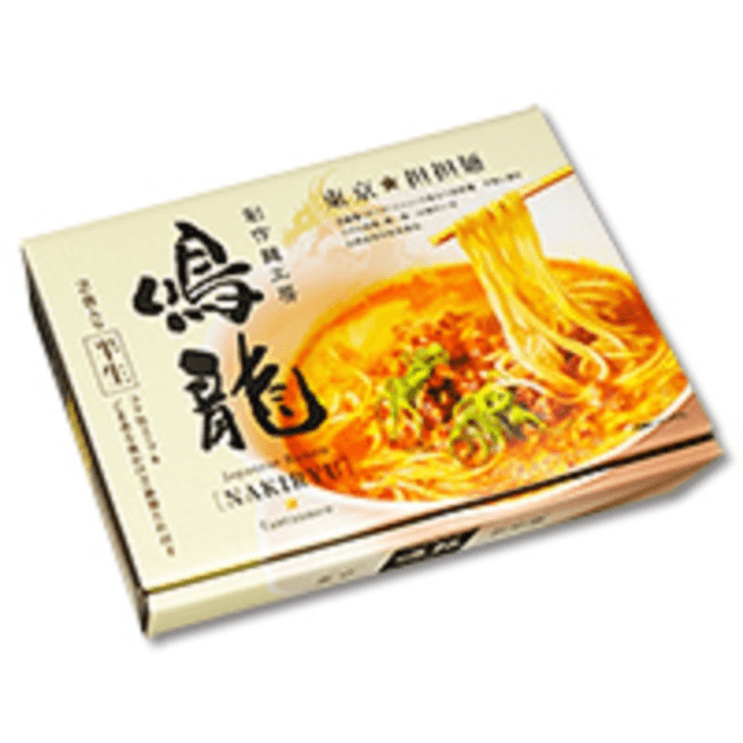【日本直邮】 【特价 限购一份】东京创作面工坊 鸣龙 担担面 2人食 细直面