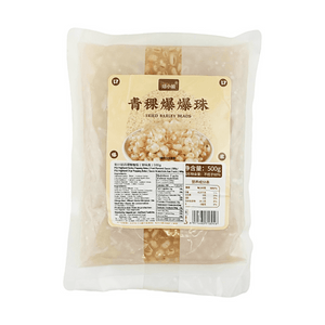 Boba perlé à l'orge des hauts plateaux 17,64 oz Perles éclatantes juteuses pour thé au lait et desserts