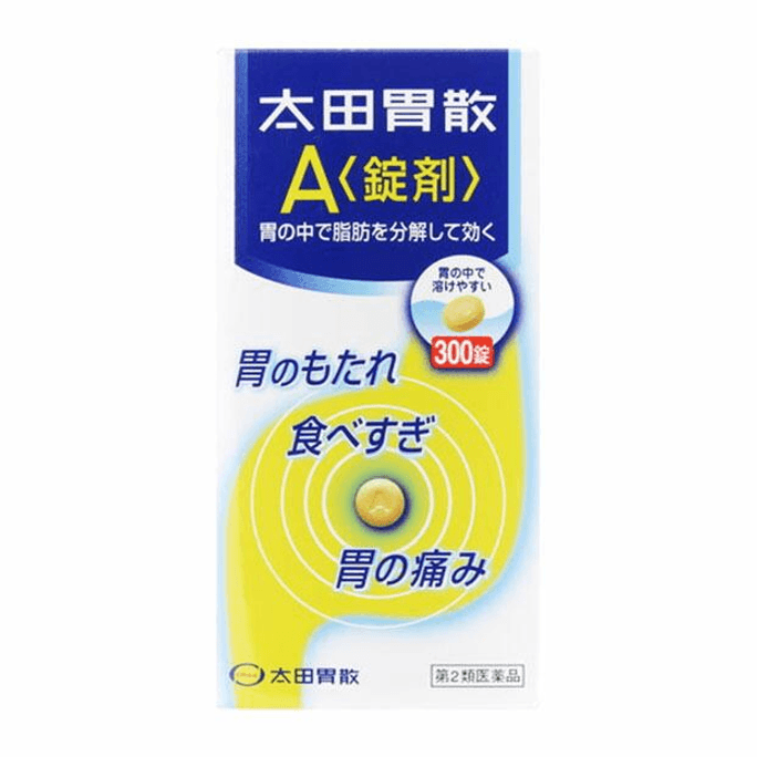 【日本直邮】 日本  太田胃散A 錠剤 [300錠]