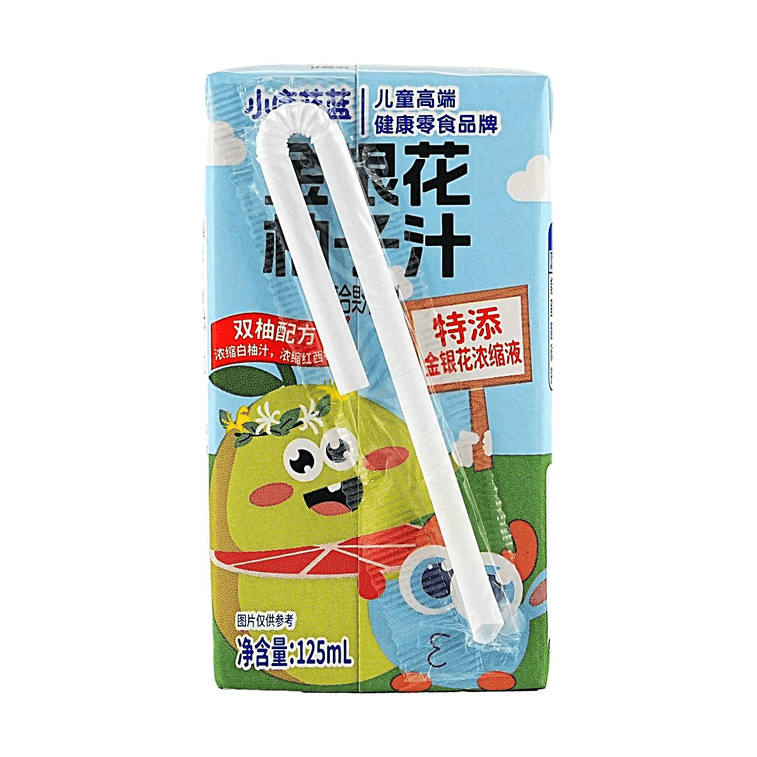 Honeysuckle Yuzu Juice Drink, Yuzu, 16.9 fl oz (4.23 fl oz x 4), Healthy Kids Mixed Fruit Juice 8