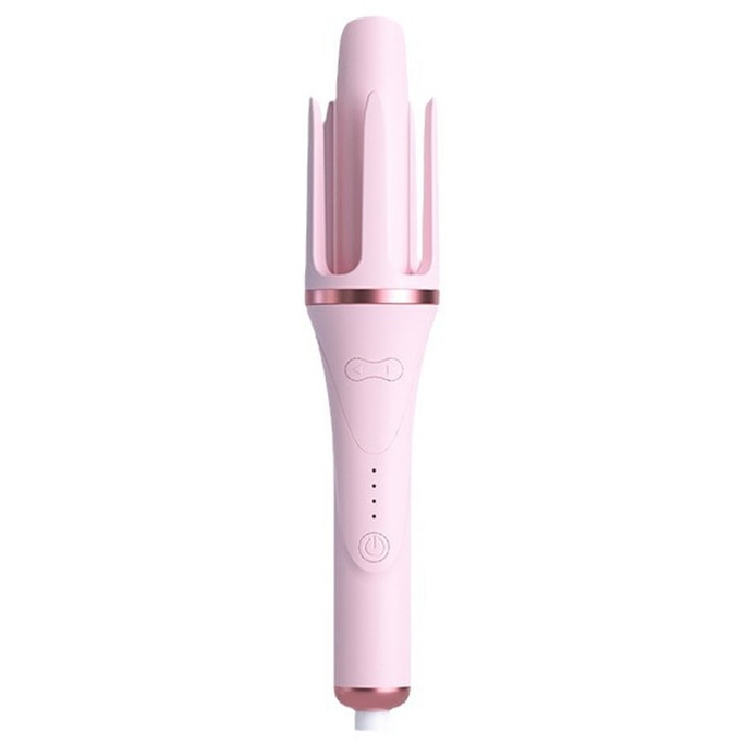 Automatic curling iron rotating household negative ionic hair care Pink U.S. standard