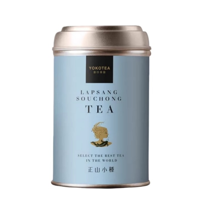 Premium Authentic Lapsang Souchong Black Tea  2025 New Strong Fragrance Loose Leaf Sealed Can Gift Tea 100g