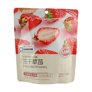동결 건조 딸기 0.6oz【오리지널 과일】【신선도 유지 기술】