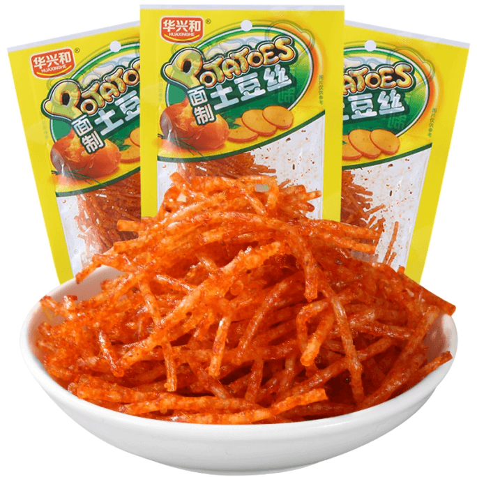 Potato Shredded Spicy Strips 20g*3bag