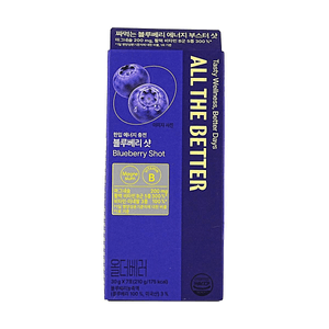 Energy Booster Shot Blueberry 1.06oz*7 packs【OY Limited Edition】