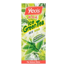 新加坡YEO'S杨协成 无添加冰爽茉莉绿茶饮料 250ml