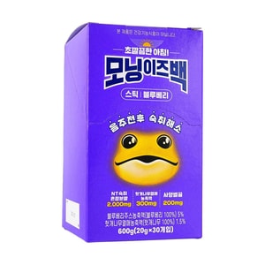 블루베리 숙취 해소 젤리 (NT 2000mg 항알코올 파우더 함유) 20g x 30개입
