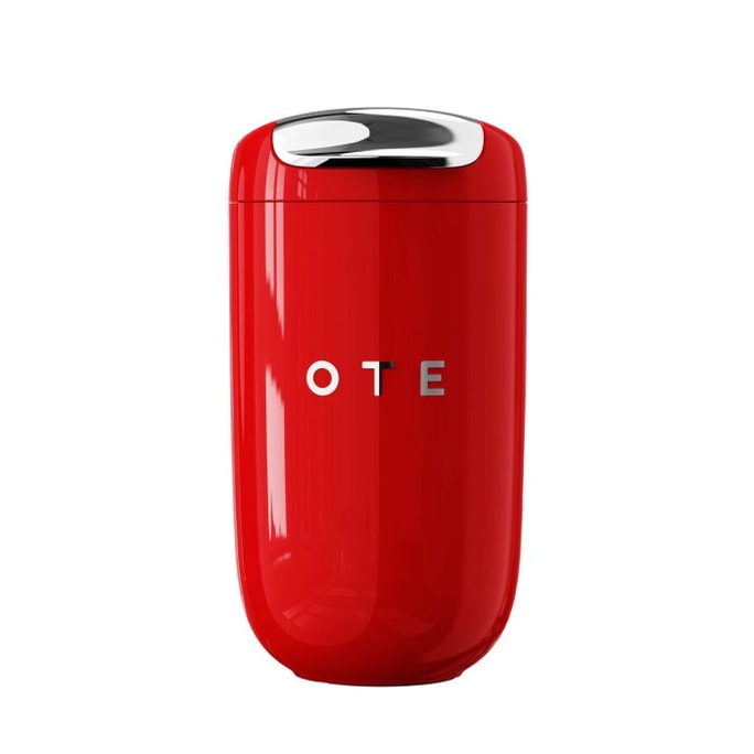 316 Stainless Steel Compact Portable Coffee Accompanying Cup Insulated Cold Cup 350ML Red