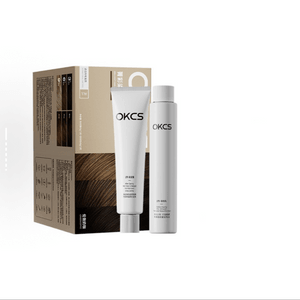 Hair Dye Cream Hair Dye Botanicals for Women and Men Coffee Color Flat Chest Hair 80g*3 per box