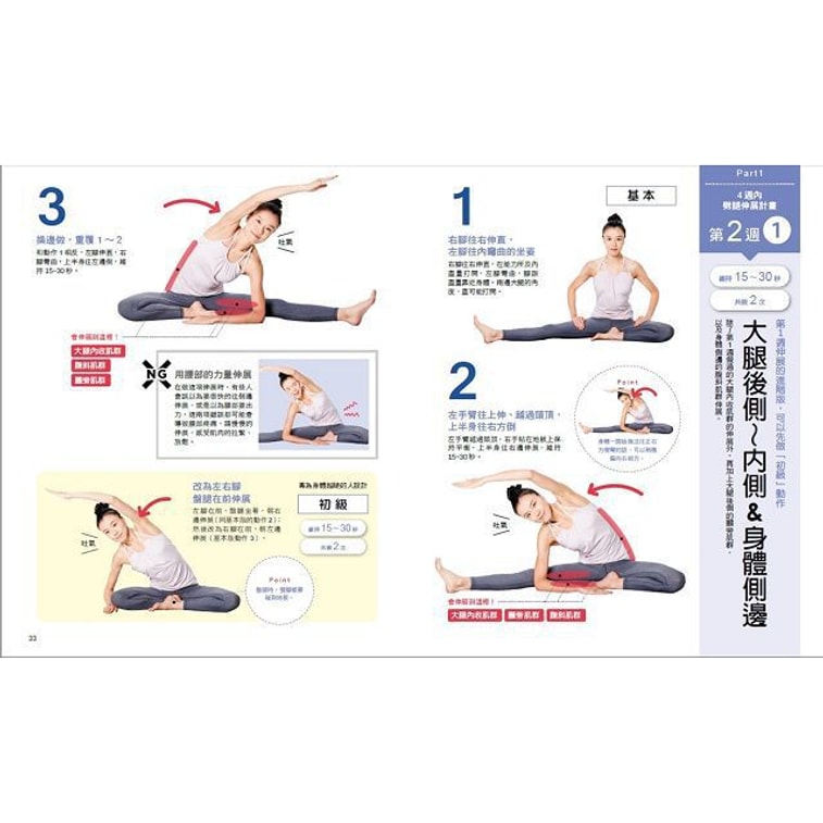 【繁體】【全圖解】神奇的劈腿伸展操:百萬日本人都在練!4週健康奇蹟,只要拉開髖關節(隨書贈!台灣版獨家贈品「劈腿伸展角度測量專用墊」) 8