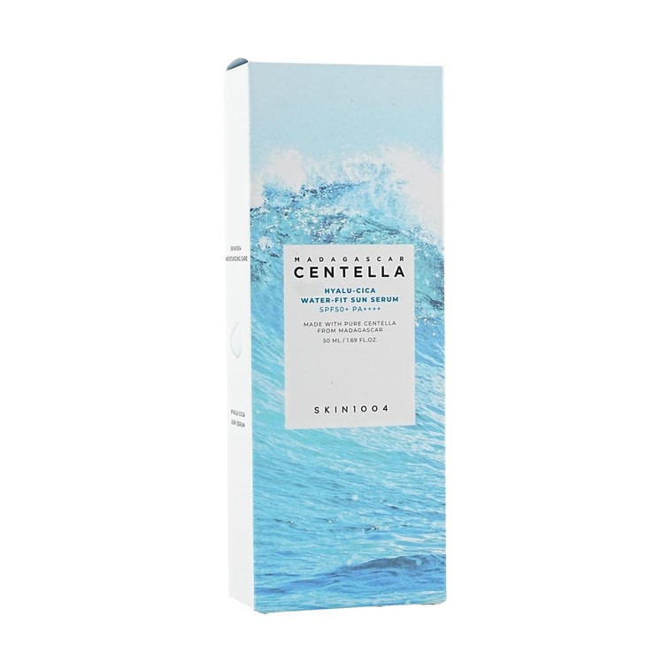 韓國SKIN1004理膚天使 馬達加斯加積雪草 水感防曬精華乳 保濕美白透亮 水潤舒緩 SPF50+·PA+++ 50ml*3 不泛白 不結塊 乾皮&敏感肌膚 本土版 【超值裝】 10