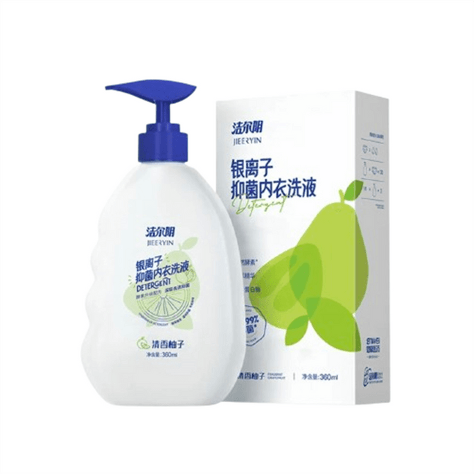 Silver Ion Antibacterial Underwear Wash with Fragrant Pomelo 360ml per bottle
