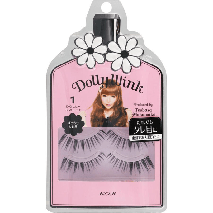 Dolly Wink Eyelash Dolly Sweet 1 [2 pairs]