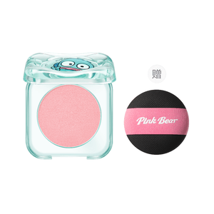 X Hangyodon Limited Edition Jelly Blush 01 Millennium Pink 3.2g, Puff Included