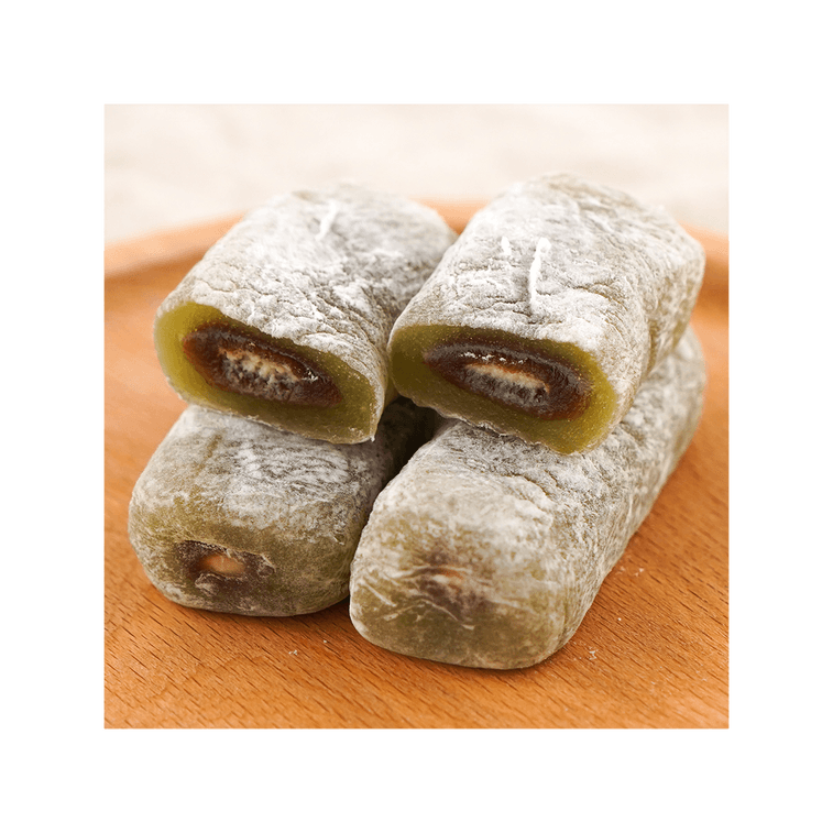 台湾小山等露  Q三重 抹茶红豆牛奶卷心麻糬 150g 5