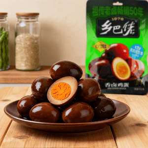 乡巴佬 香卤鸡蛋 120g【即食卤蛋】【无抗可生食】【0亚硝酸钠山梨酸钾】【浙江温州特产】【童年回忆】
