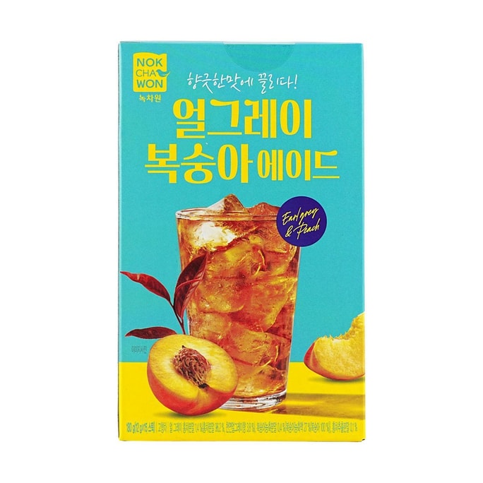 韩国NOKCHAWON 蜜桃伯爵茶 180g