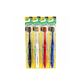 Ebis B-3600S Premium Care Hambrush 6 Rows Compact Soft Random Color