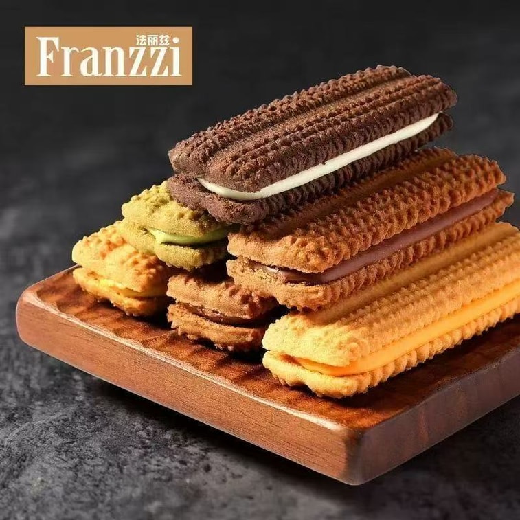 프란찌 [믹스 쿠키 & 샌드위치] 38g*4팩 (요거트 초콜릿 + 말차 무스 + 치즈 초콜릿 + 바닐라 레몬 초콜릿) 4