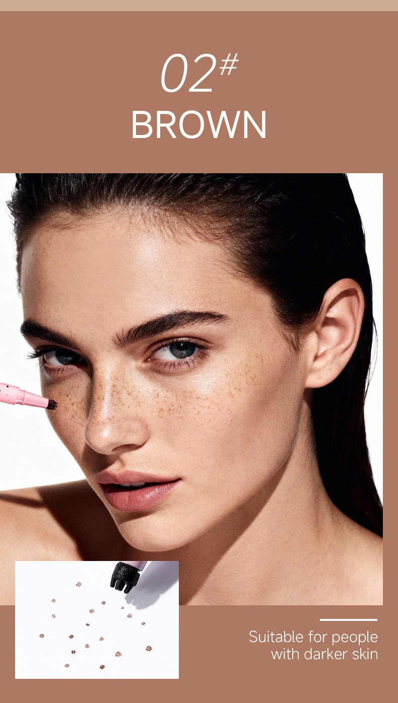 【中国直邮】 Sweet Mint 自然仿真雀斑笔显色防水雀斑点斑笔日杂欧美跨境彩妆一支