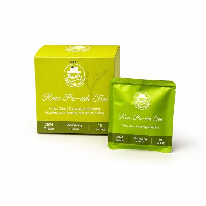 Puer Young Master 生普洱茶 50g(5*10g)
