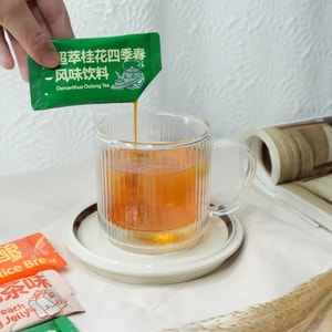 及乐 超萃桂花四季春 浓缩茶液 8条 120g 【奶茶饮品/烘焙甜品DIY】