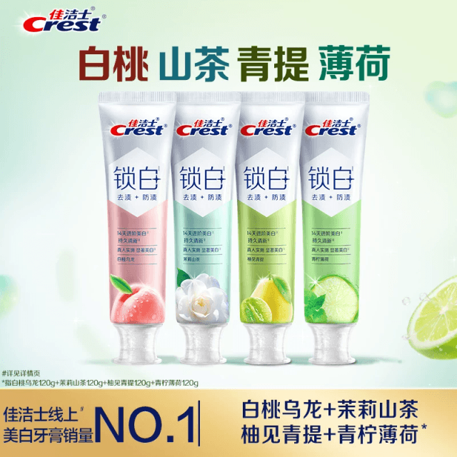 Toothpaste Flower And Fruit White Peach Oolong + Lime Mint +