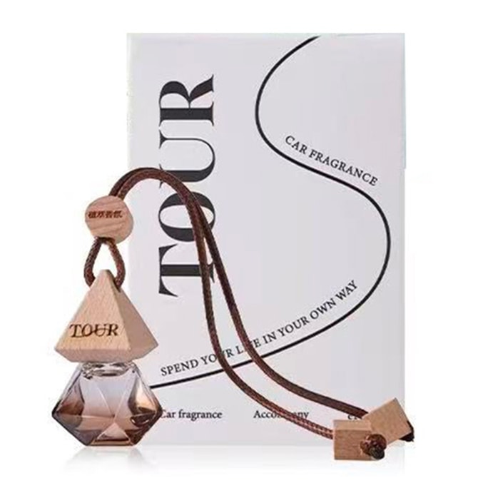 菓凯 【 东方茶香&全季禅茶】TOUR系列 车载香薰挂件 10ml【自然纯粹 随香启程 陈年普洱的醇厚 融着清雅檀香与柑韵 余香悠长如禅意】
