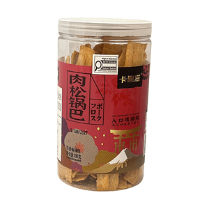 卡趣滋肉松锅巴川香麻辣味 210g【入口嘎嘣脆】【地道川味】