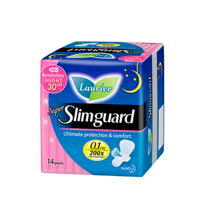 Super Slimguard Night with Wings 30cm 16pcs