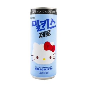 밀키스 제로 슈거 소다, 8.45 fl oz 【포장은 다를 수 있습니다】【0 칼로리】