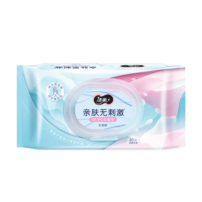 Antibacterial Wet Wipes 80 sheets