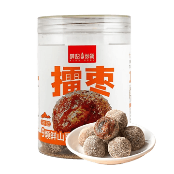 薛记炒货 擂枣 野山枣蜜饯 陈皮味 268g【富含维C营养】【配料干净】【网红零食】