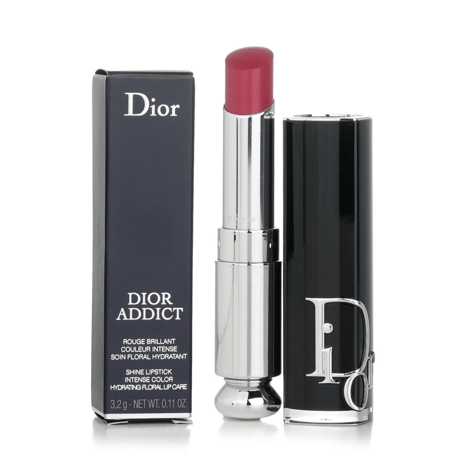 Christian Dior Addict Shine Lipstick - # 526 Mallow Rose 3.2g/0.11
