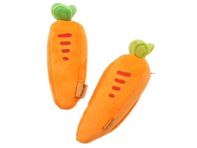 1pc Carrot Shaped Random Pencil Case