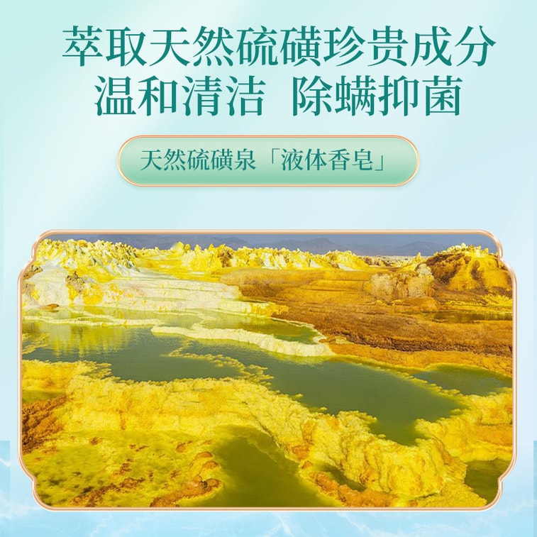 【中國直郵】 南京同仁堂 淨蟎抑菌背痘粉刺清潔雞皮藥皂 硫磺除蟎液體香皂300ml 3