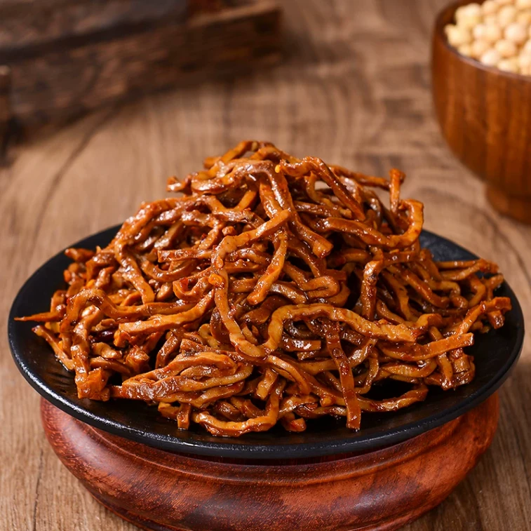 Thousands Of Dried Tofu, Sichuan Specialty Spicy Tofu, Dry And Cold Tofu Shredded Casual Snacks For Snacks 100g*1 pack 3