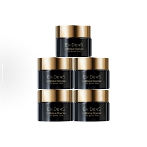 [홍콩 직배송] 에비든스 슈퍼 마스크 (10ml x 5개입) - 트리플 콜라겐 멀티 이펙트 마스크 (피부 재생, 탄력 강화, 모공 축소) - 슬리핑 마스크 - 긴급 복구 [정품 보장]