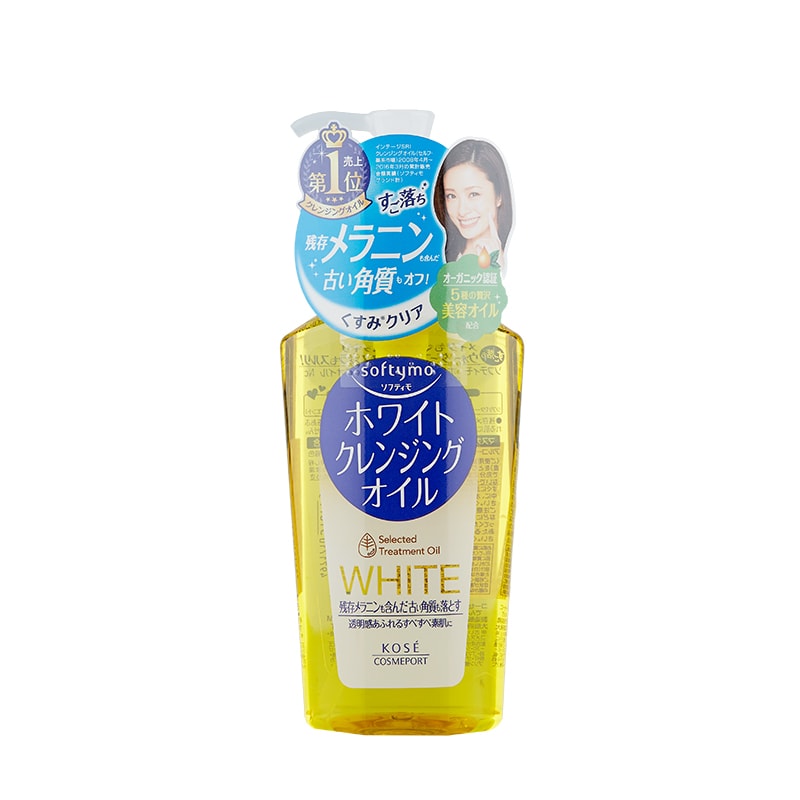 KOSE SOFTYMO WHITE CLEANSING OIL (2 Sizes)-230ml - Yami