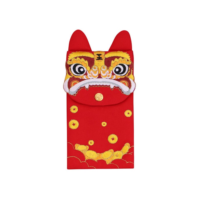 Year of the Tiger Fabric Thousand Yuan Red Envelopes Chinese New Year Red Envelopes 1PC