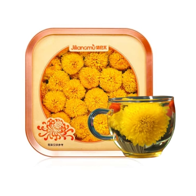 集良木 【特级】徽源徽州皇菊 大朵泡水菊花茶凉茶 38克【清热解毒】