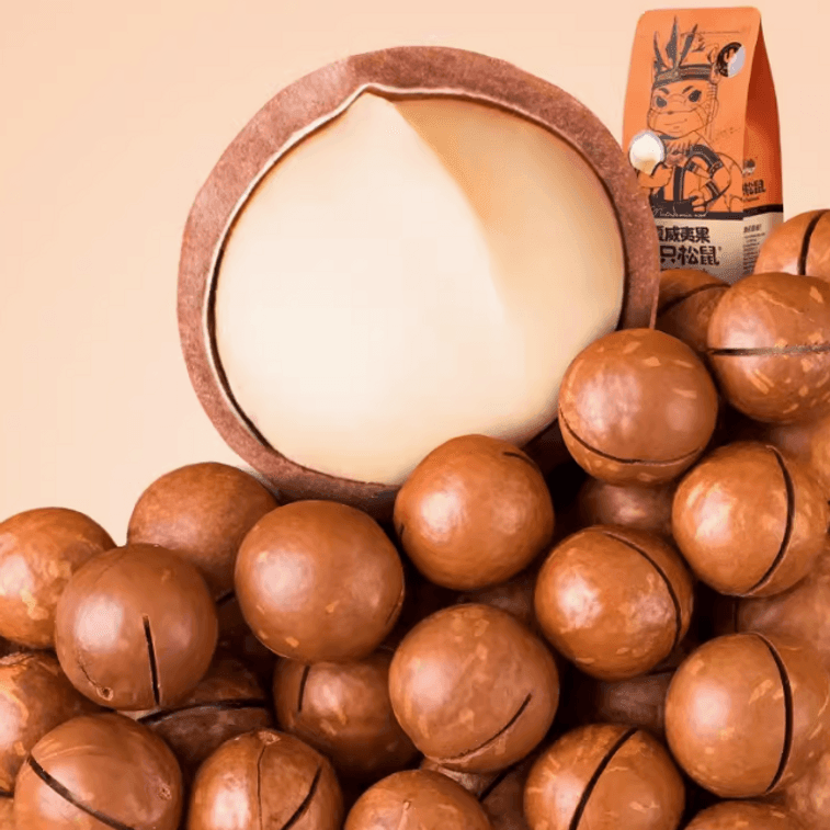 【中國直郵】 三隻松鼠 澳洲堅果奶油味 160g*1袋